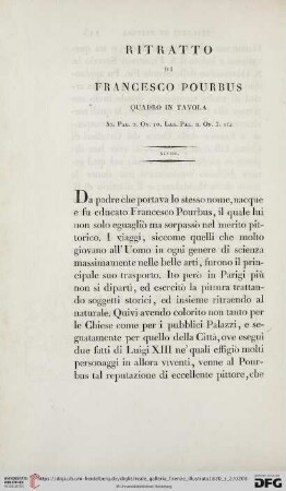 Ritratto di Francesco Pourbus