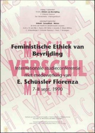 Macht verschil Macht Feministische Ethiek van Befrigding