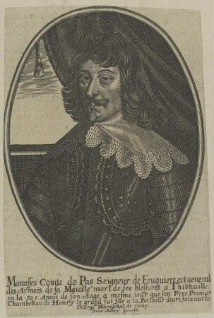 Bildnis des Manassès de Pas de Feuquières