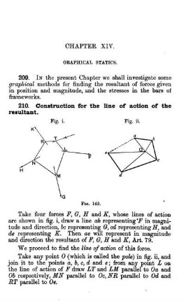Chapter XIV.: Graphical Statics.