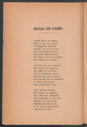 Hojas de otoño