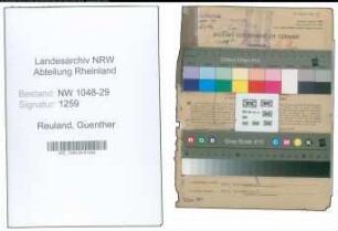 Entnazifizierung Guenther Reuland , geb. 21.03.1914 (Beamter)