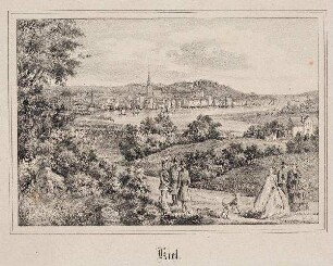 Kiel - Ansicht von Süden aus