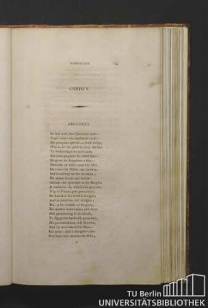 Canto V. Argument.