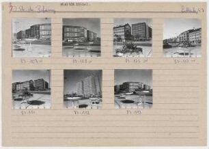 Straßenansicht. Berlin, Lichtenberg, Friedrichsfelde, Straße der Befreiung (seit 1992 Alt-Friedrichsfelde)