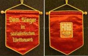 Wimpel des Freien Deutschen Gewerkschaftsbundes