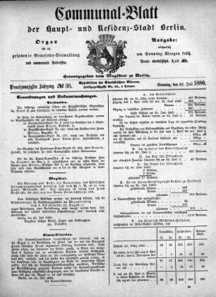 1880,30: No. 30, 25. Juli 1880