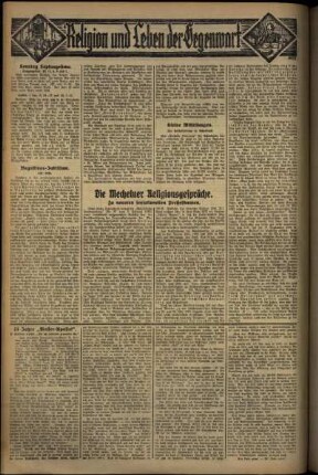 Fünfte Ausgabe vom Sonntag, den 16. Februar 1930.