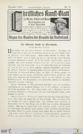 Nr. 12 (Dezember 1910)