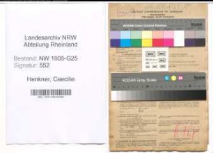 Entnazifizierung Caecilie Henkner , geb. 22.06.1911 (Koechin)