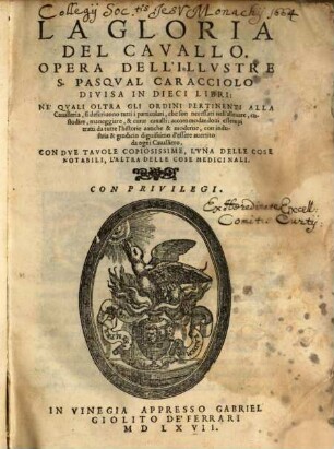 La Gloria del Cavallo