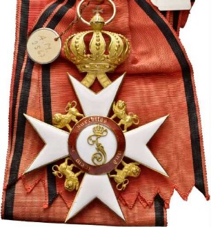 Großkreuz vom Orden der Württembergischen Krone mit Band
