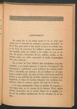 ¡Imposible!