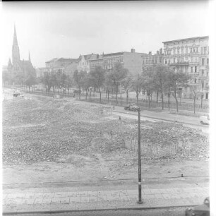 Negativ: Gelände, Bülowstraße 47, 1951