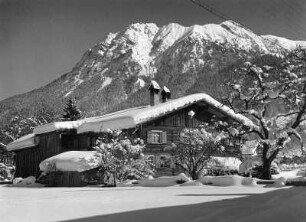 Winterbilder. Allgäuer Alpen. Verschneite Baude