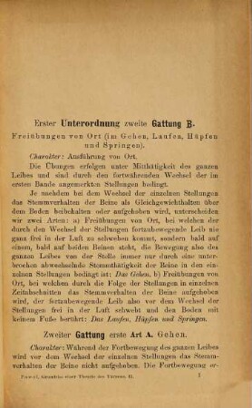Grundriss einer Theorie des Turnens, 2 : Die Freiübungen ; 2. Die Ordnungsübungen
