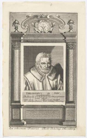 Bildnis des Theodorvs de Bry