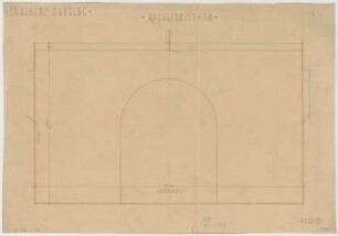 Fischer, Theodor; Gauting / Starnberg (Bayern); Ev. Christuskirche - Querschnitt