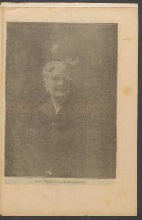 [Fotografía de] Doña Matilde Guerra de Miró Quesada.