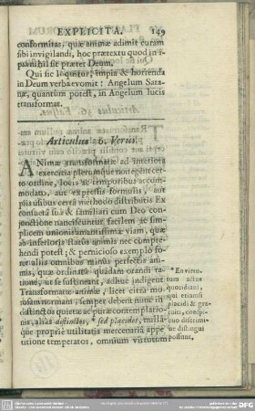 Articulus 36. verus [& falsus]