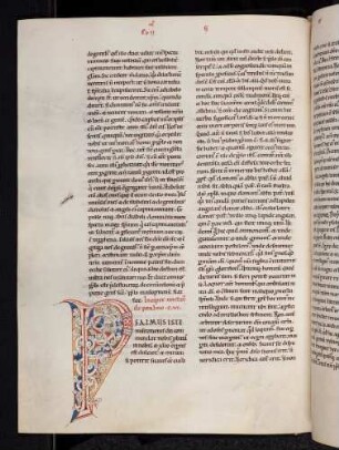 Bewohnte Initiale(de psalmo 106): P(salmus iste miserationes dei)