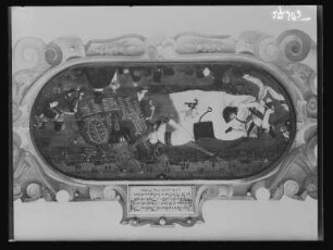 Zwei Rennen getan mit Bastian von Wichtershausen und Schönbergk und ist Schönberg allein gefallen und Wichtershausen hat M.G.U. Gaul vor den Kopf gerannt... 1554 zu Dresden