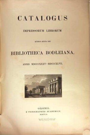 Catalogus Librorum Impressorum Bibliothecae Bodleianae in Academia Oxoniensi B. Bandinel, Tom. 4