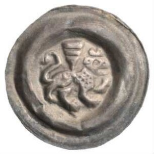 Fundmünze, Brakteat, 1253 - 1278
