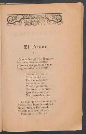 El amor