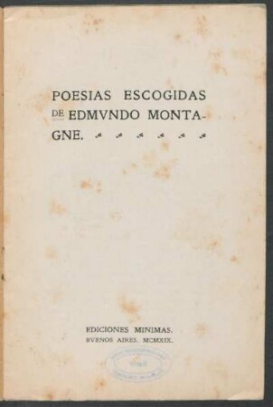 Poesias escogidas