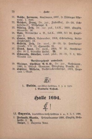 Halle 1694