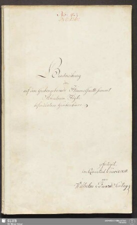 Beschreibung der, auf dem Grubengebaeude Himmelfarth sammt Abraham Fdgbr. befindlichen Grubenbaue - 18.6037 4.