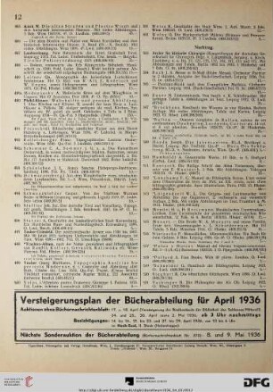 Nachtrag (Nr. 503-521)
