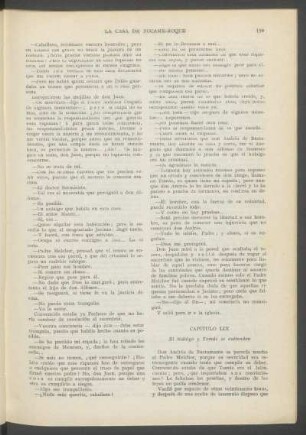 Capítulo LIX - El hidalgo y Tomás se entienden