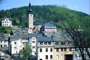 Blick zum Ortskern