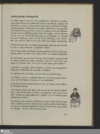 Autobiografischer Schnappschuß