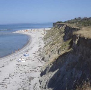 Darß. Steilküste im Westen der Halbinsel