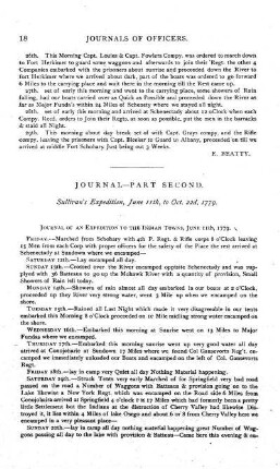 (2). General Sullivan's Expedition.