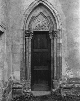 Zlatá Koruna / Goldenkron, Zisterzienser-Kloster Zlatá Koruna, Pforte zur Schutzengelkapelle