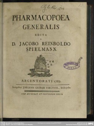 Pharmacopoea Generalis