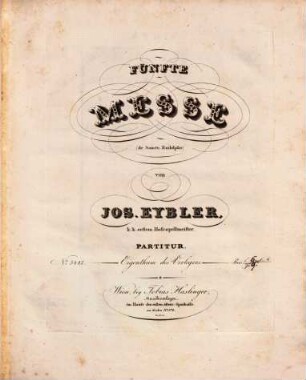 Fünfte Messe (de sancto Rudolpho)