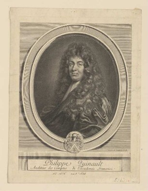 Porträt des Philippe Quinault