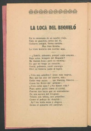 La loca del bequeló