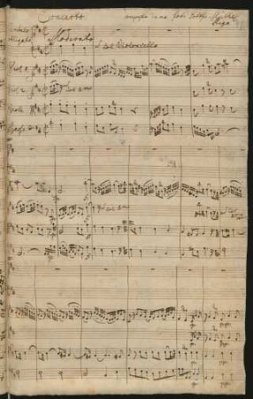 Konzerte; iSol: cemb; orch; D-Dur
