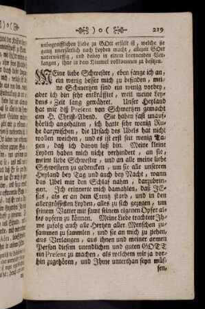 219-231, Meine liebe Schwester...