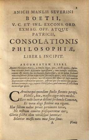 Consolationis philosophiae libri 5