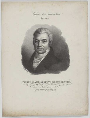 Bildnis des Pierre Marie Auguste Broussonnet