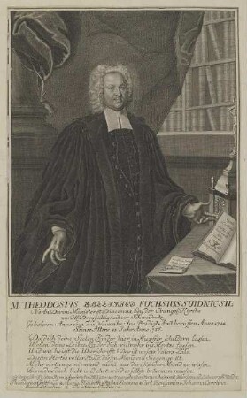 Bildnis des Theodosivs Gottfried Fuchsius