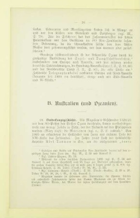 B. Australien (und Ozeanien)