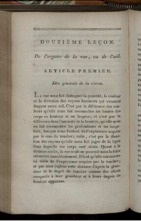 Douziéme Leçon.